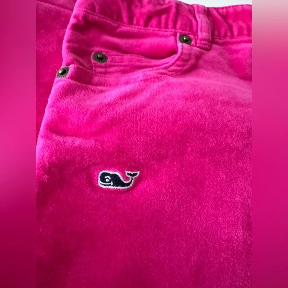 Vineyard Vines Girls Pink Velvet Jeans